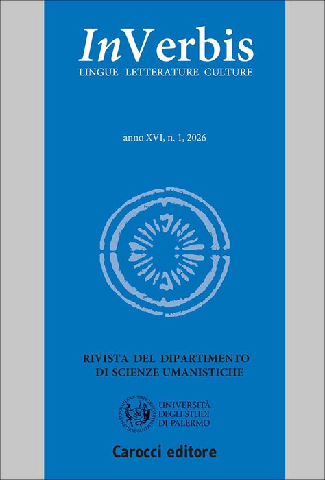 Inverbis. Lingue letterature culture (2026). Vol. 1
