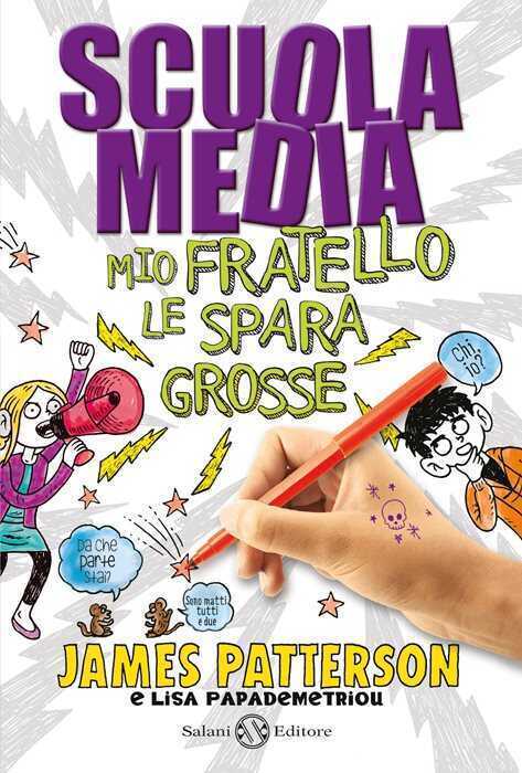 Scuola media. Mio fratello le spara grosse