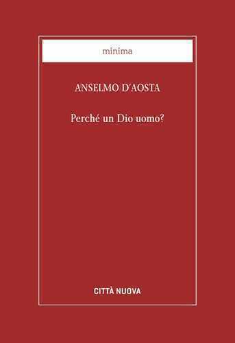 Perché un Dio uomo? — Anselmo d'Aosta (sant')