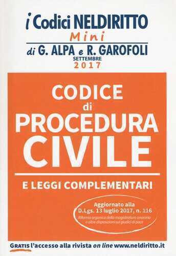 Codice di procedura civile e leggi complementari