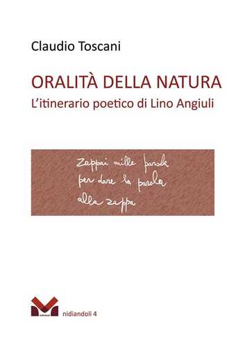 Oralità della natura. L'itinerario poetico di Lino Angiuli