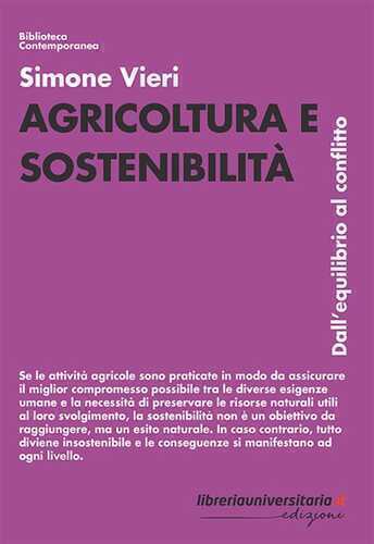 Agricoltura e sostenibilità. Dall'equilibrio al conflitto