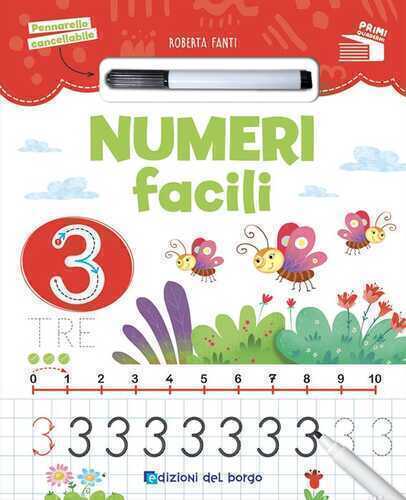 Numeri facili. Con pennarello concellabile