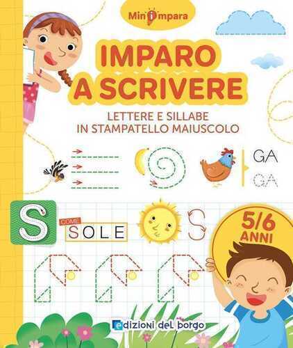 Imparo a scrivere. Tratti, segni, cornicette. Mini impara. Ediz. a colori
