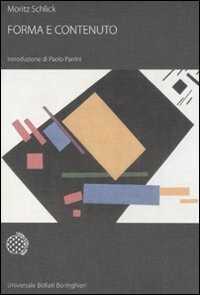 Forma e contenuto — Moritz Schlick