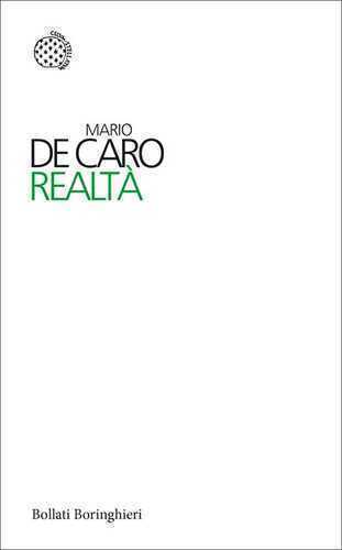 Realtà — Mario De Caro