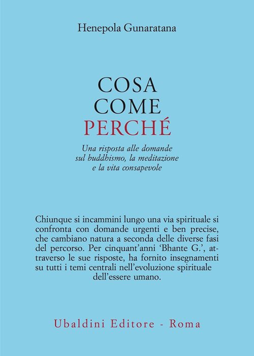 Cosa, come, perché. Una risposta alle domande sul buddhismo la meditazione e la vita consapevole