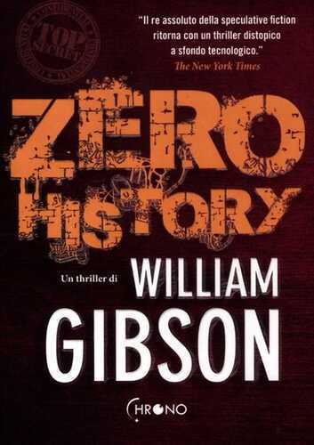 Zero history — William Gibson