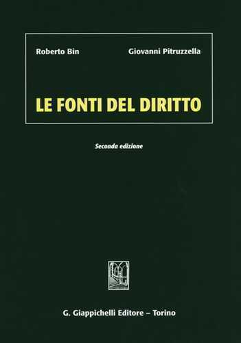 Le fonti del diritto