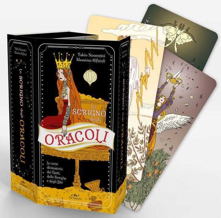 scrigno degli oracoli. Scopri il futuro con le carte divinatorie dei gatti, delle streghe e degli dèi