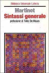 Sintassi generale — André Martinet