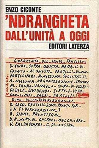 'Ndrangheta dall'Unità a oggi