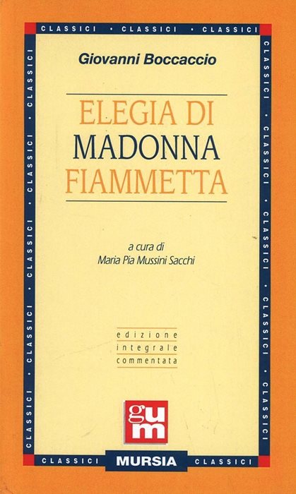 Elegia di madonna Fiammetta