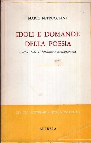 Idoli e domande della poesia