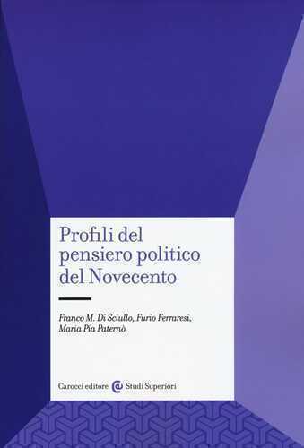 Profili del pensiero politico del Novecento