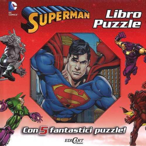 Superman. Libro puzzle
