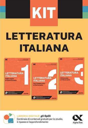 Kit Spilli. Letteratura italiana. Per esame di maturità