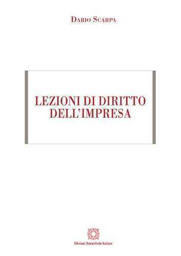 Lezioni di diritto dell'impresa