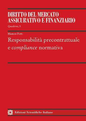 Responsabilità precontrattuale e compliance normativa