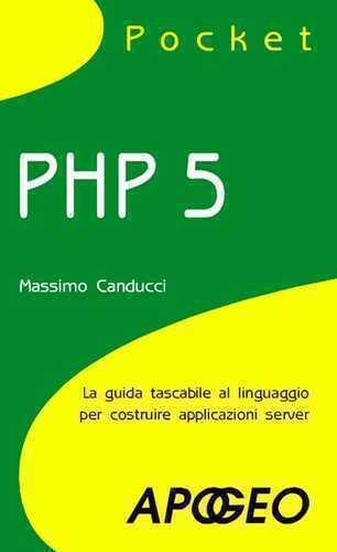 PHP 5 pocket — Massimo Canducci