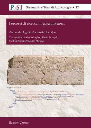 Percorsi di ricerca in epigrafia greca. Nuova ediz.