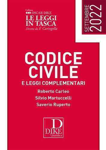 Codice civile e leggi complementari pocket — Roberto Carleo