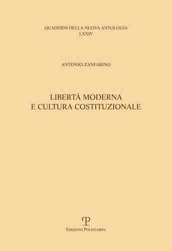 Libertà moderna e cultura costituzionale