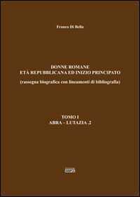 Donne romane-Età repubblicana ed inizio principato