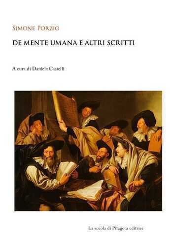 De mente umana e altri scritti