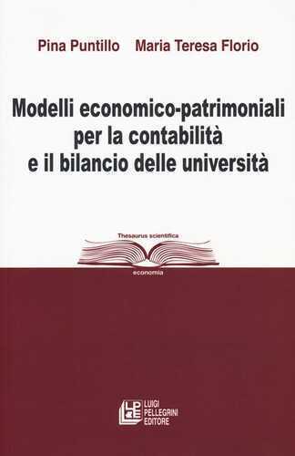 Modelli economico-patrimoniali per la contabilità e il bilancio delle università