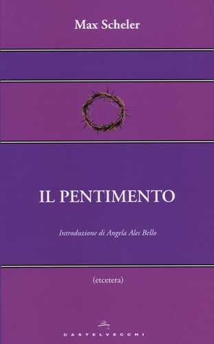 Il pentimento — Max Scheler