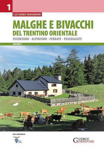 Malghe e bivacchi del Trentino orientale. Escursioni, alpinismo, ferrate, passeggiate. Vol. 1