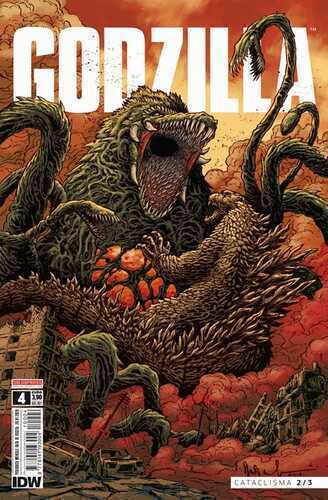 Godzilla #4 Cataclisma 2/3 — Cullen Bunn