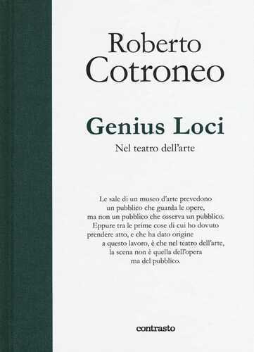 Genius Loci. Nel teatro dell'arte