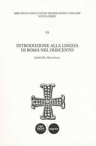 Introduzione alla lingua di Roma nel Duecento