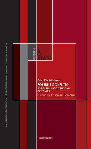 Potere e conflitto. Saggi sulla Costituzione di Weimar