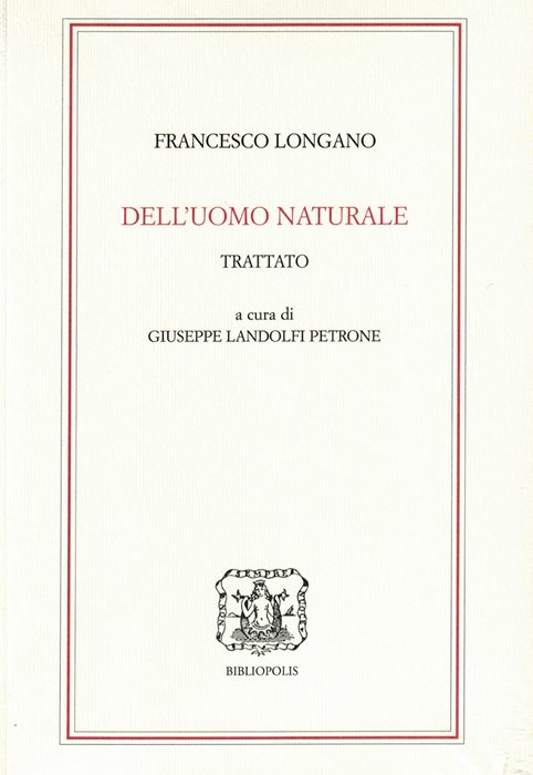 Dell'uomo naturale. Trattato