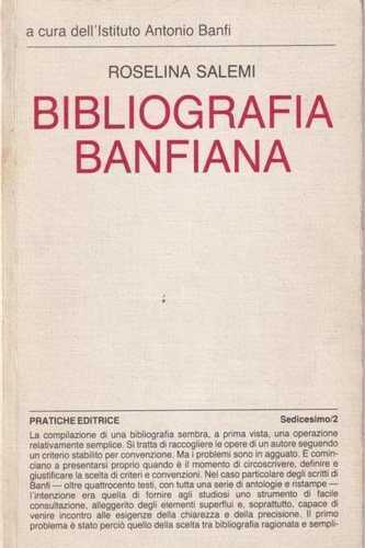 Bibliografia banfiana
