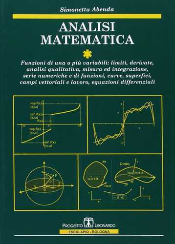 Analisi matematica — Simonetta Abenda