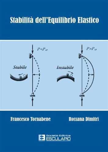 Stabilità dell'equilibrio elastico. Per i corsi di scienza delle costruzioni, complementi di scienza delle costruzioni, teoria delle strutture...