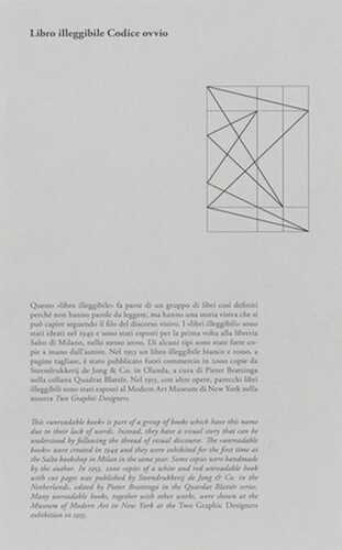 Libro illeggibile. Codice ovvio. Ediz. illustrata