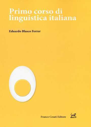 Primo corso di linguistica italiana