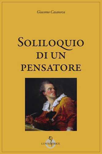 Soliloquio di un pensatore. Testo italiano a fronte. Ediz. bilingue