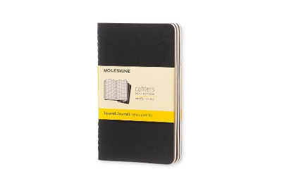 Moleskine Squared Cahier - Black Cover (3 Set) — Moleskine