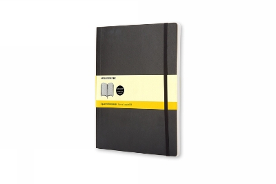 Moleskine Soft Extra Large Squared Notebook Black