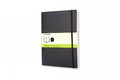 Moleskine Soft Extra Large Plain Notebook Black — Moleskine
