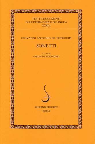 Sonetti — G. Antonio Petrucci