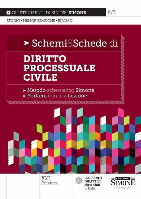 Schemi & schede di diritto processuale civile