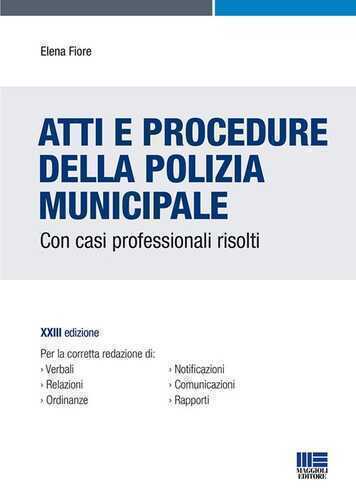 Atti e procedure della polizia municipale