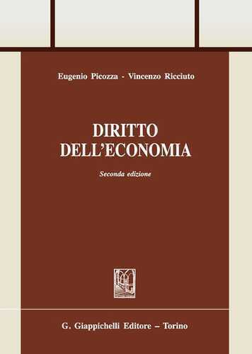 Diritto dell'economia — Eugenio Picozza